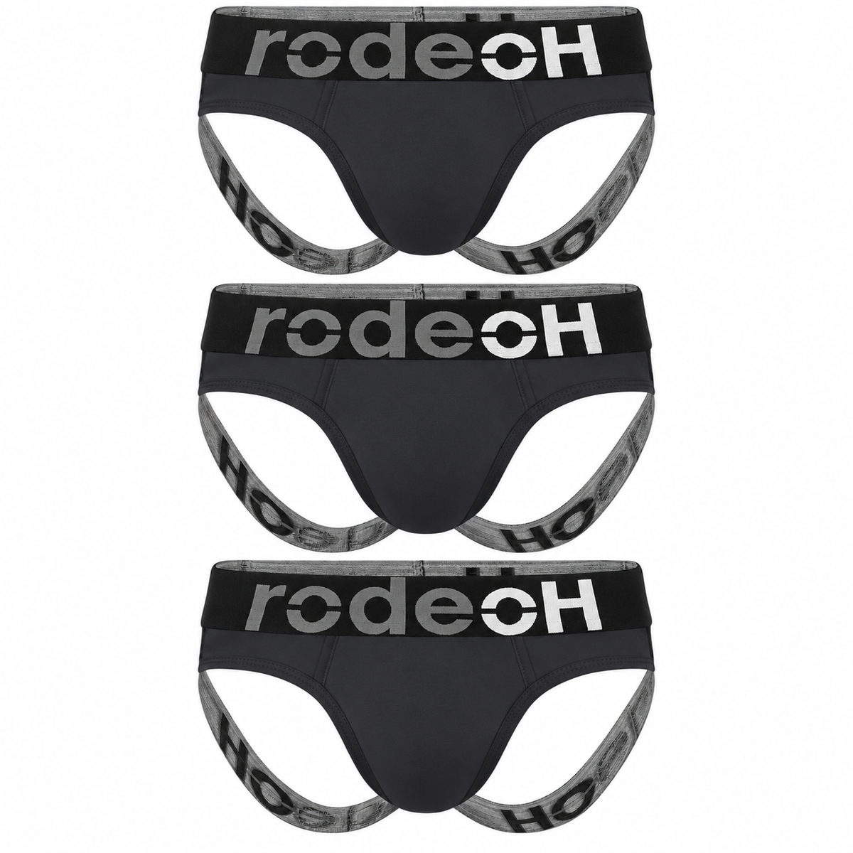 Shift Jock Packer Underwear 3 Pack - Gray Logo - Multipack
