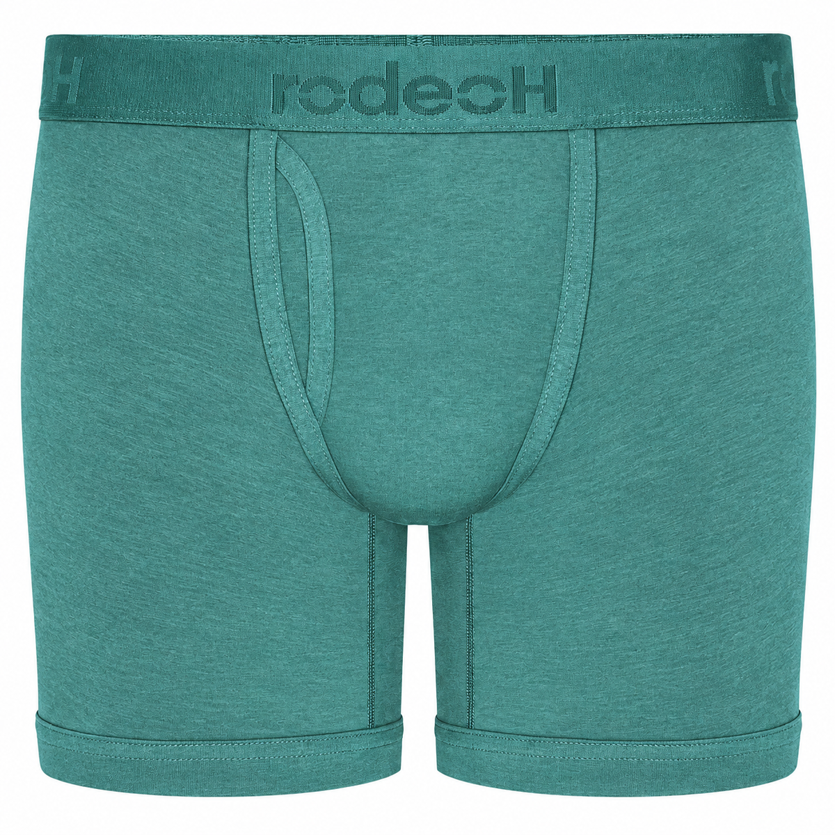 RodeoH Shift 6 inch Boxer in Pacific Teal, front view