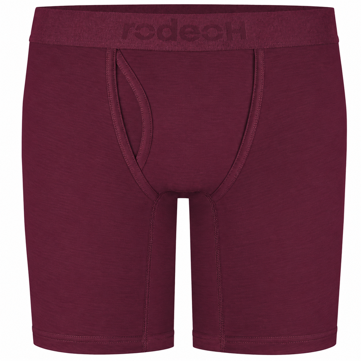 9" Top Loading Boxer Packer Underwear - Claret