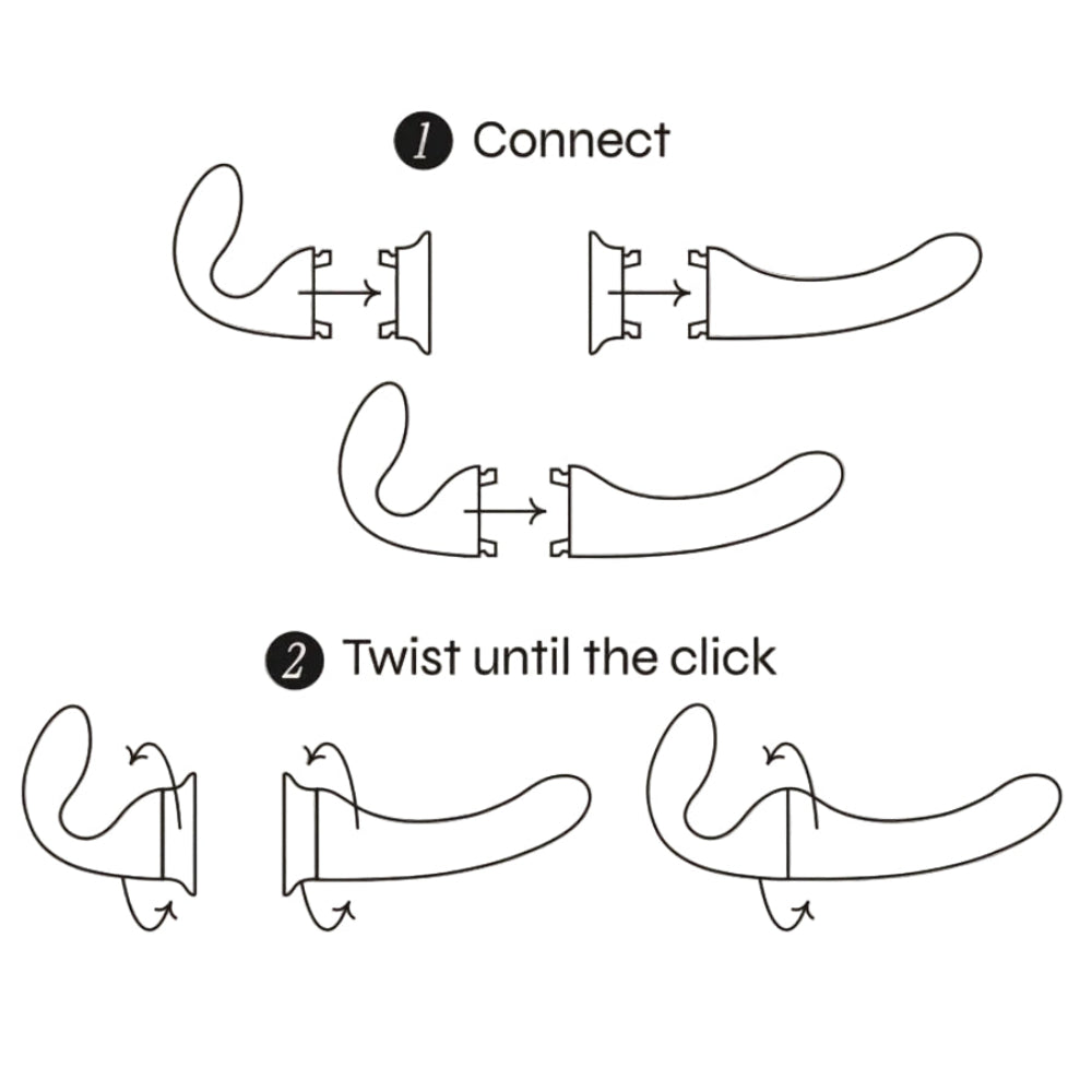 Banana Split dollop and Banana how to connect as a graphic sketch