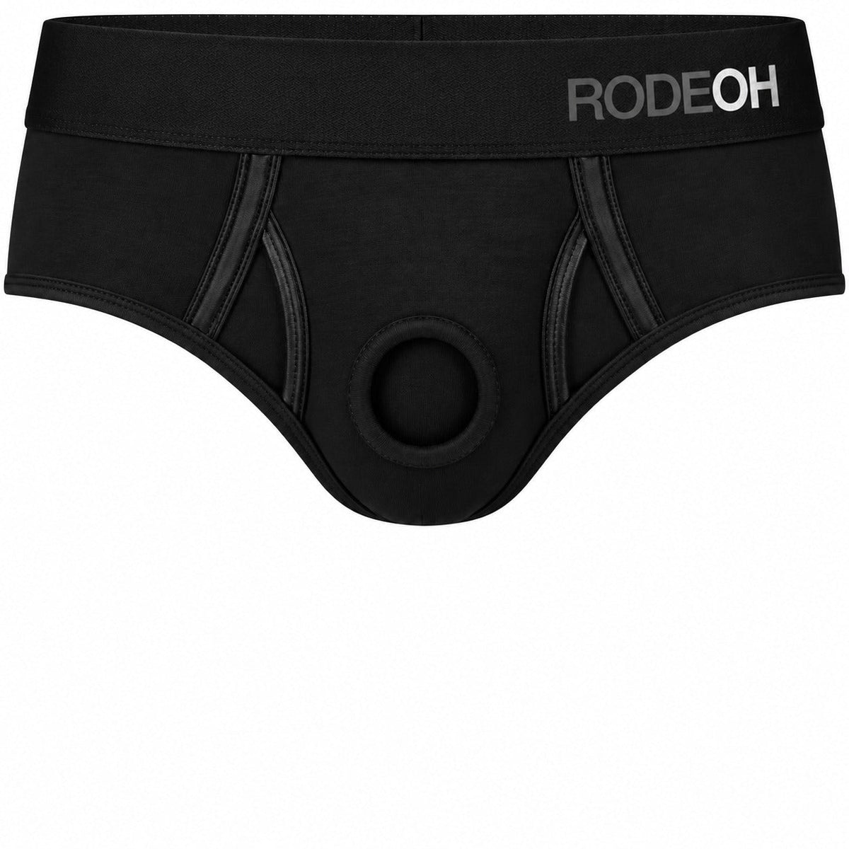 Brief+ Harness - Black Graphic Logo