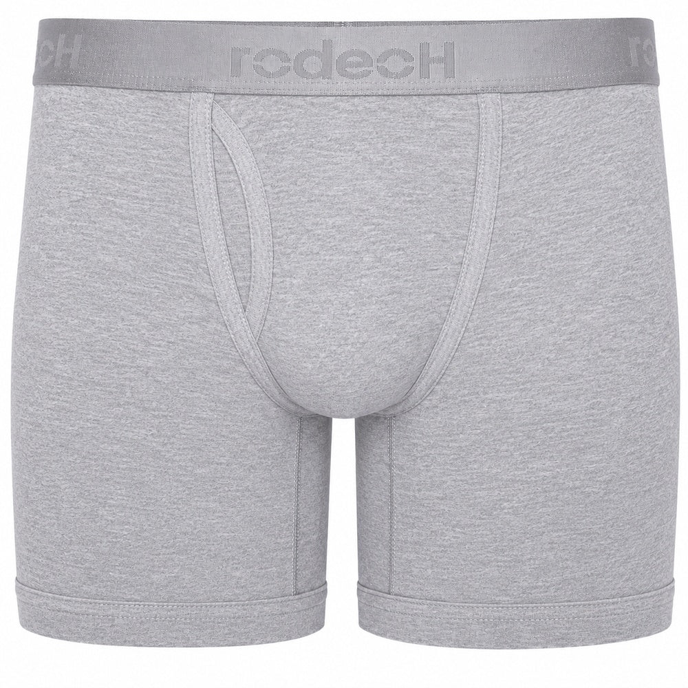 RodeoH shift 6 inch boxer light gray from the front