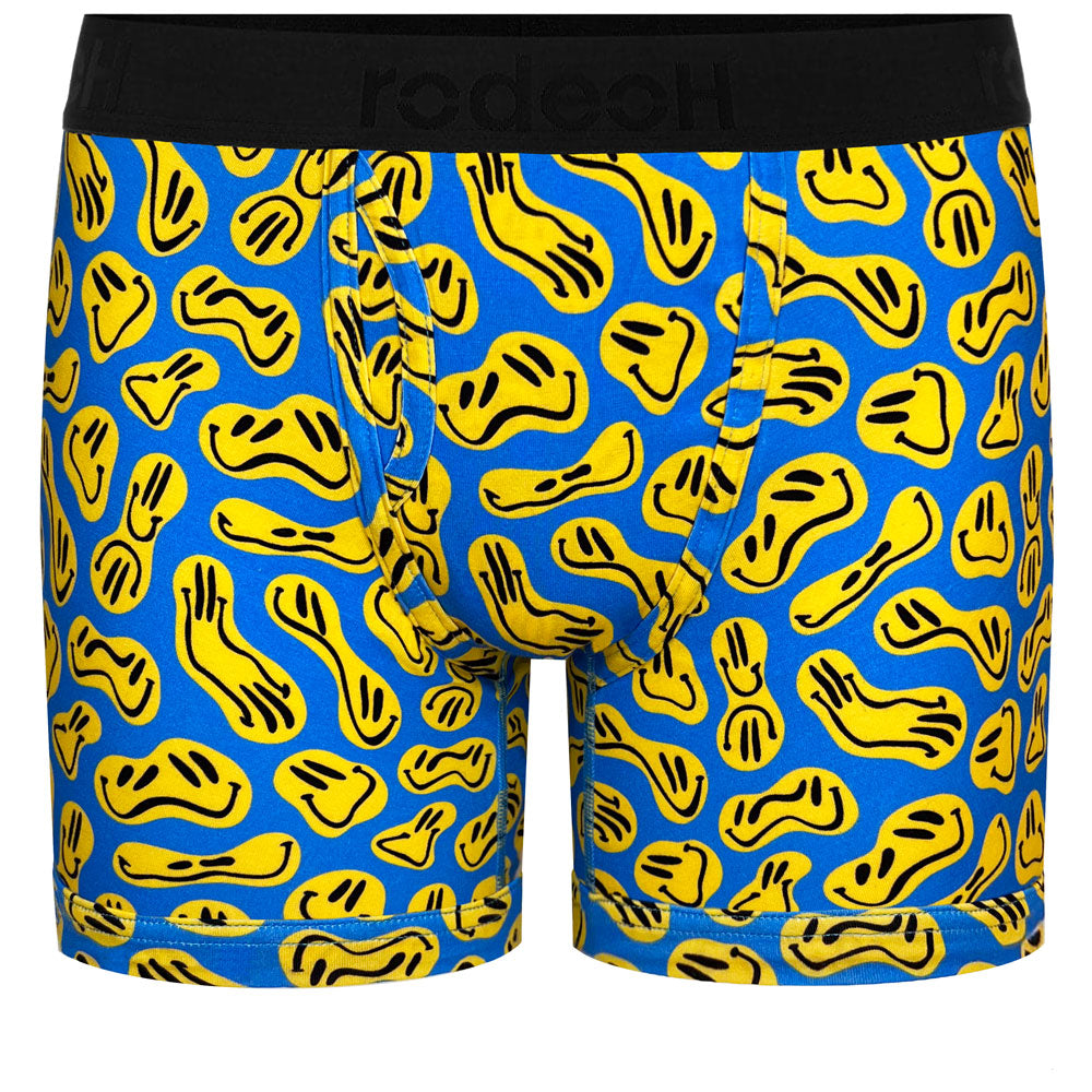 rodeoh shift 6 inch boxer underwear smiley