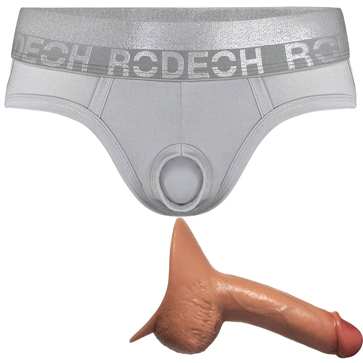 Silver STP Sport Jock with SoReal Moby STP in Caramel
