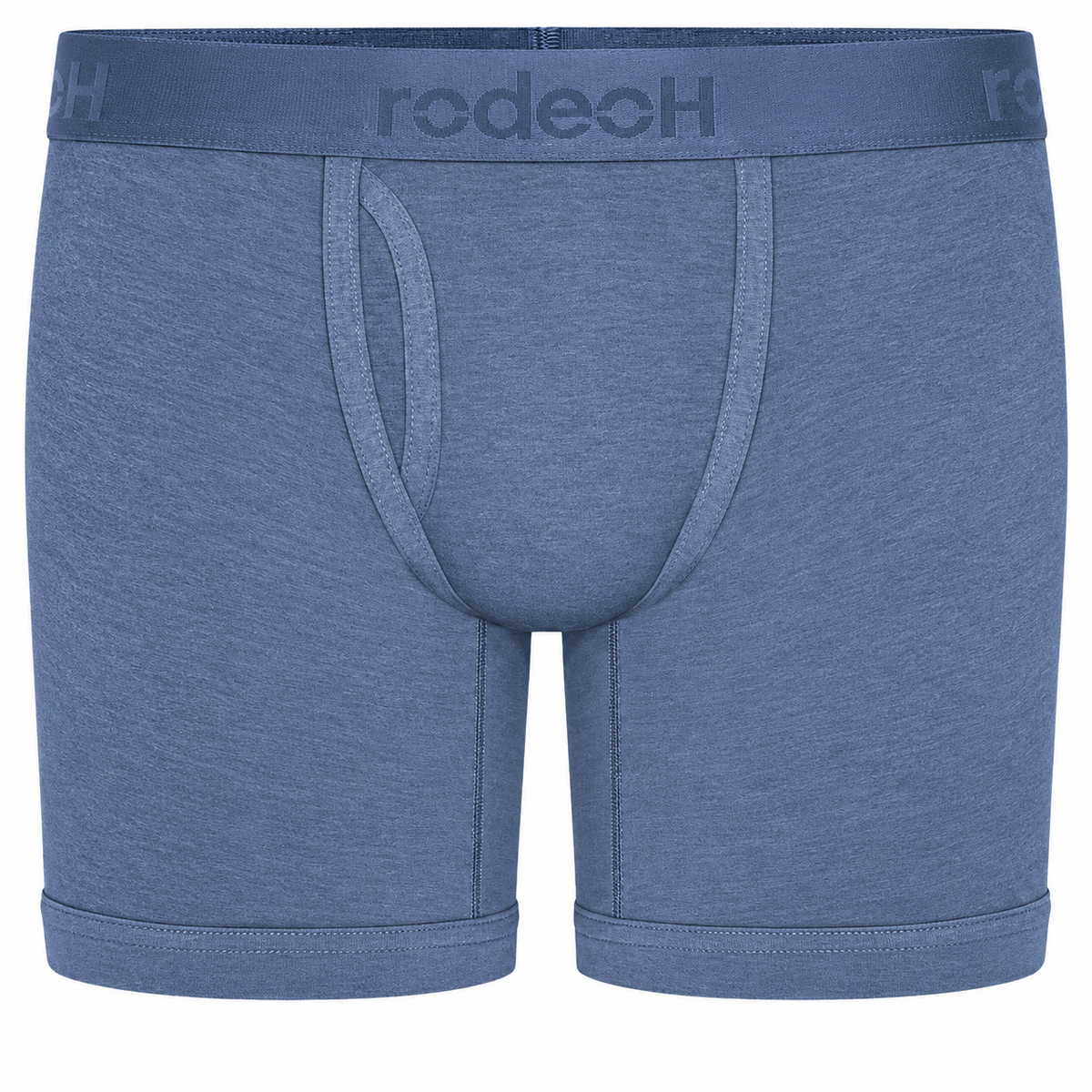 RodeoH Shift 6 inch Boxer in Slate Blue, front view