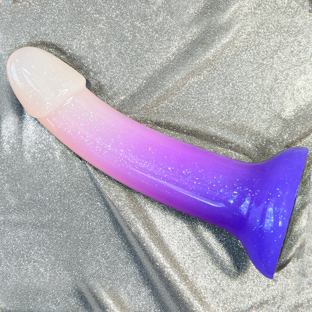 6" Sol Silicone Dildo - Ombre Lustre Dawn