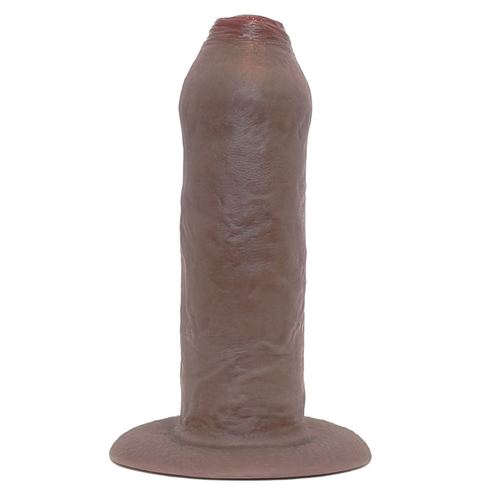 5.5" SoReal Uncut Posable Silicone Dual Density Dildo