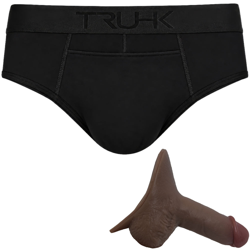 TRUHK Black Brief with SoReal Milo STP in Chocolate