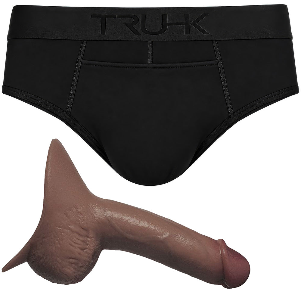 TRUHK Black Brief with SoReal Moby STP in Mocha