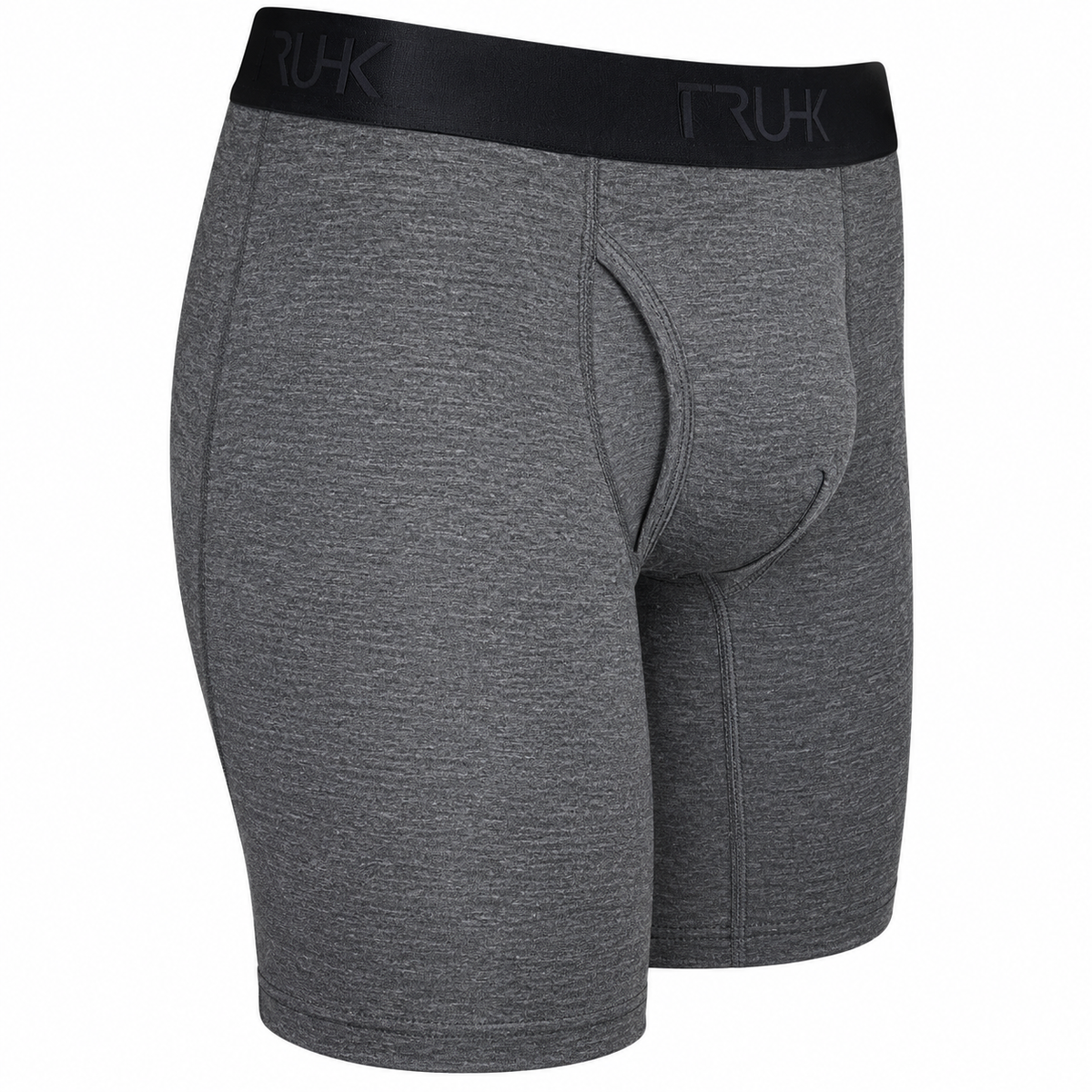 TRUHK Classic Boxer Gray, side view showing the side opening