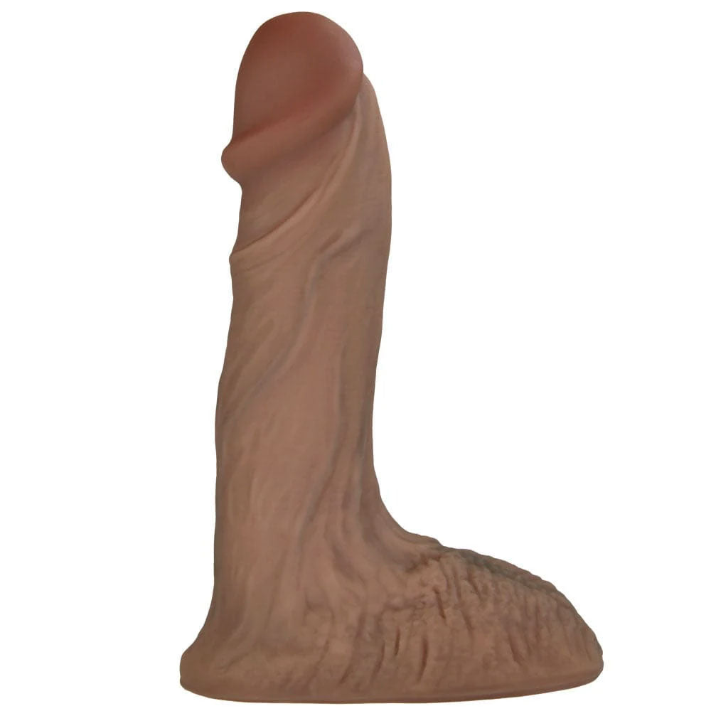 6" Ultimate Realistic Dual Density - Pack and Play Dildo