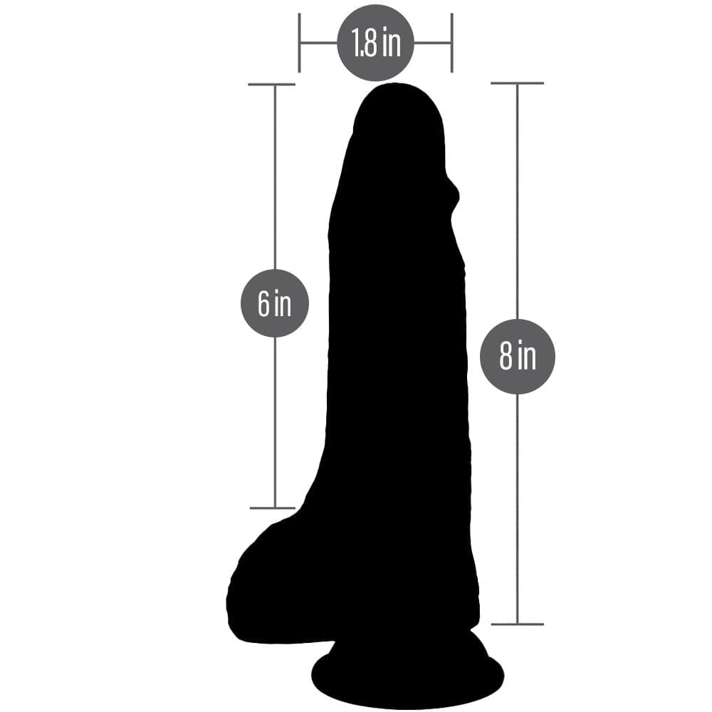 6" Hyper Realistic Silicone Dildo - RodeoH