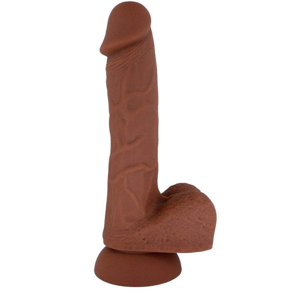 6" Lennox Realistic Silicone Dual Density Suction Cup Dildo - RodeoH