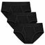 RodeoH Top Loading Brief 3 pack: three black packing briefs
