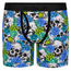 RodeoH 6 inch Top Loading Packing Boxer in Succulent Skulls Gray print, front view