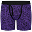 RodeoH 6 inch Top Loading Packing Boxer in Geometric Purple print, front view