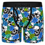 RodeoH 6 inch Top Loading Packing Boxer in Succulent Skulls White print, front view