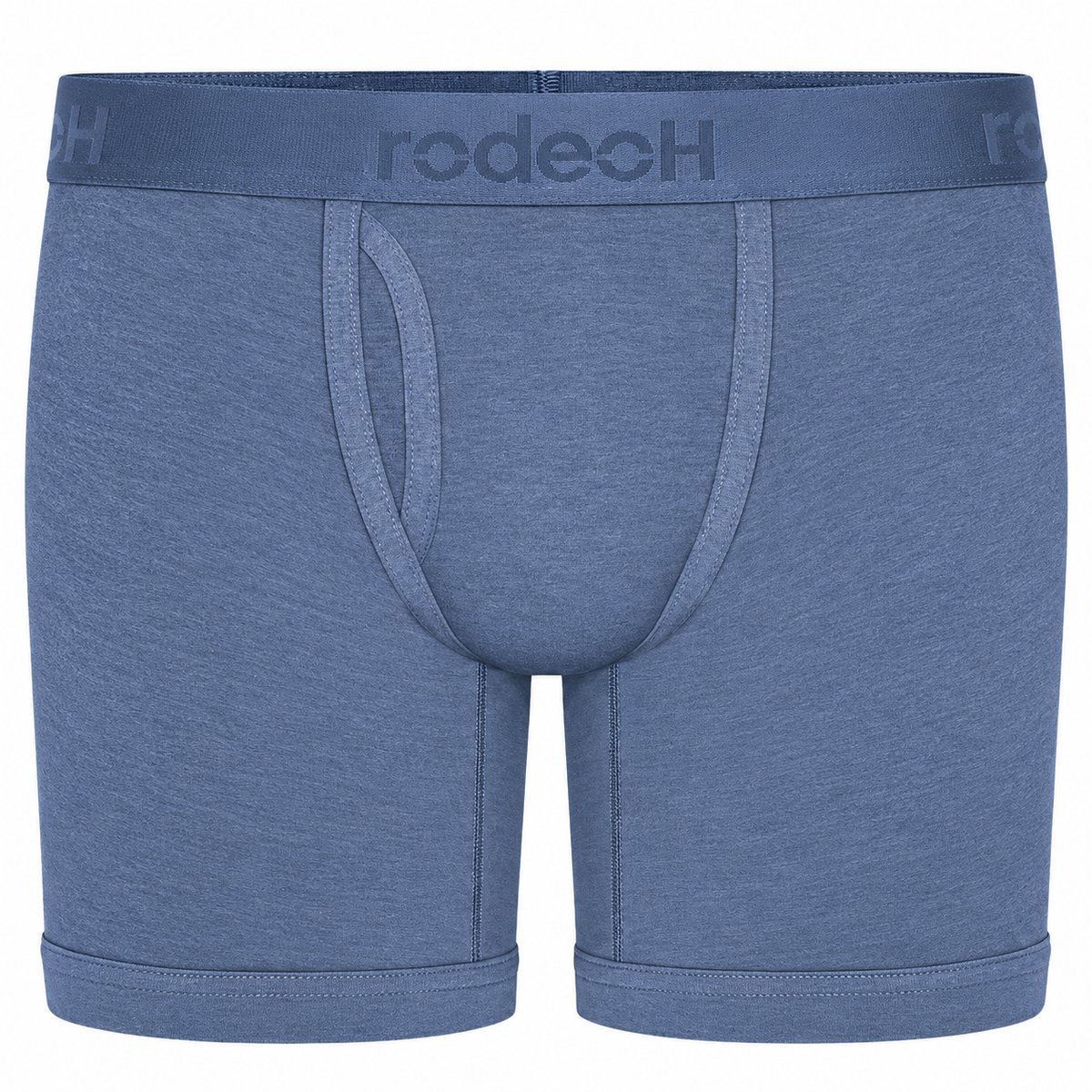 RodeoH Shift 9 inch Boxer in Slate Blue, front view