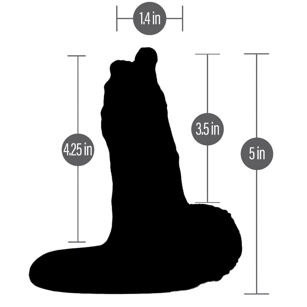 4.25" Jonas Chocolate Silicone Packer & Jock - Package Deal