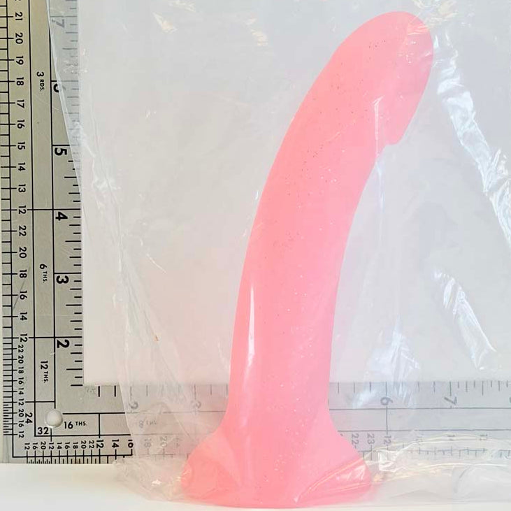 Blush Nub, 7 inch one-of-one silicone Vault sample