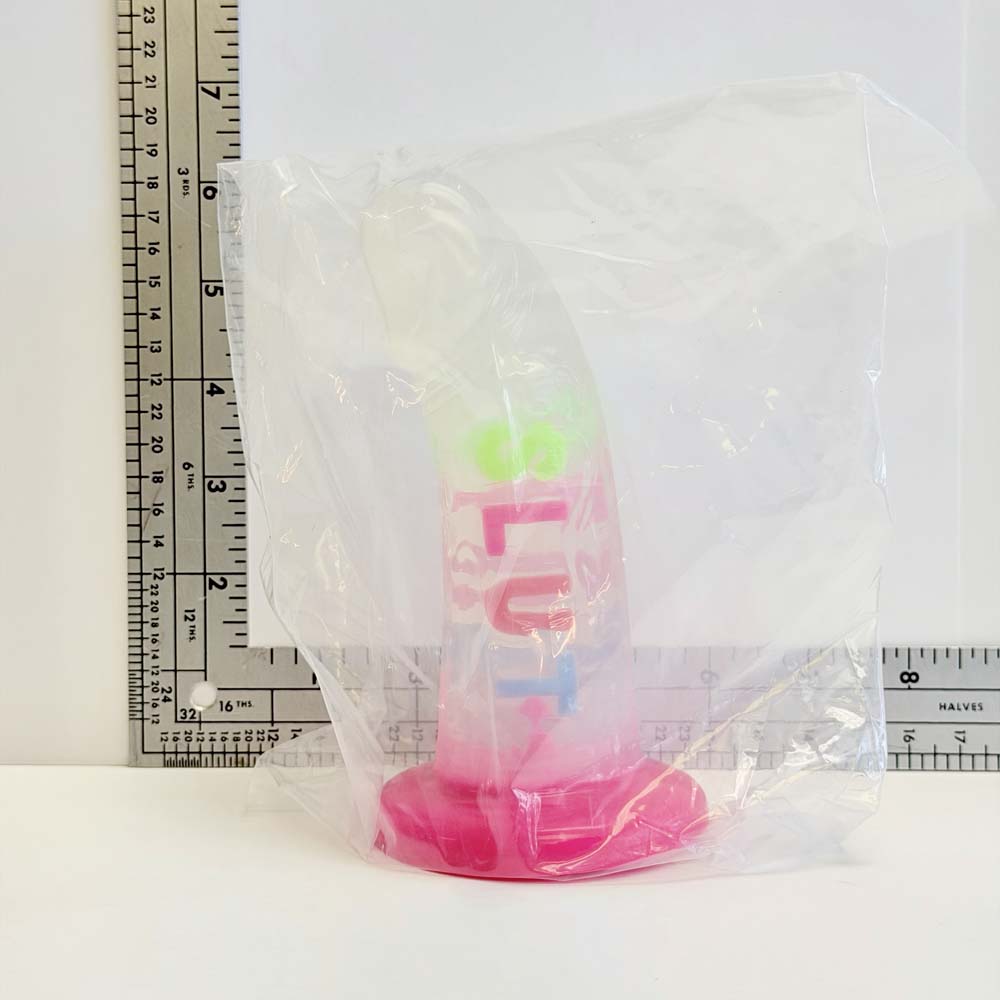 Clear Statement | Non-Realistic Silicone Dildo | Vault Sample