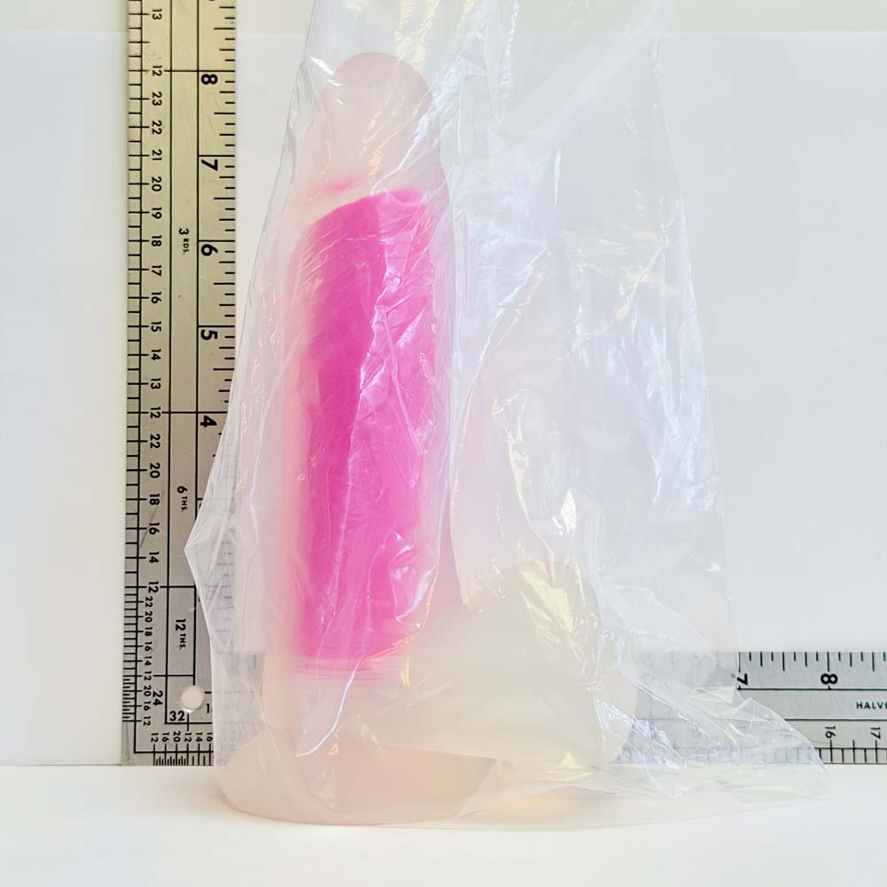 Clear Pink Core | Realistic Silicone Dildo | Vault Sample