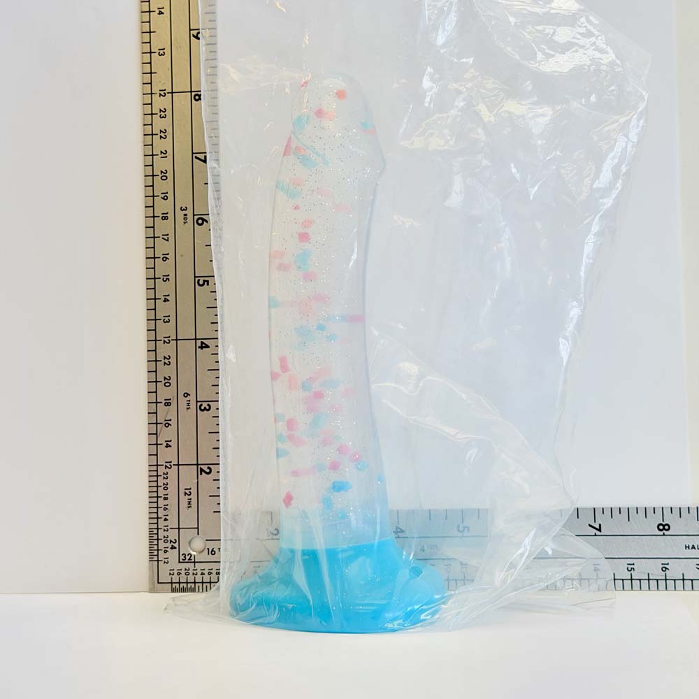 7.5" Confetti Pop Silicone Dildo | Vault Sample