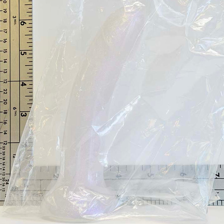 Crystal Shimmer, 6.5 inch silicone Vault sample