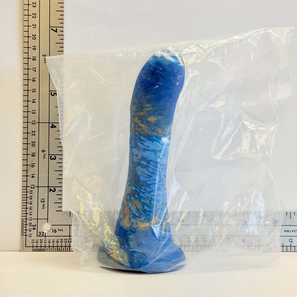 6.2" Gilded Ocean Silicone Dildo | Vault Sample