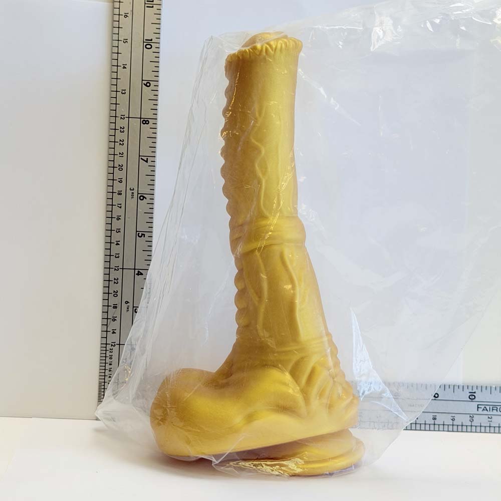 Gold Fantasy | Fantasy Silicone Dildo | Vault Sample