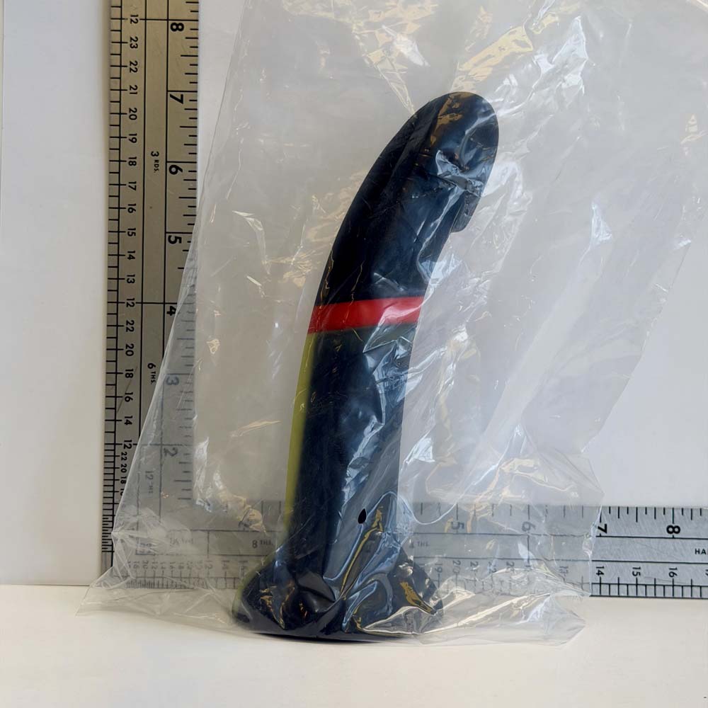 6.5" Midnight Ember Silicone Dildo | Vault Sample