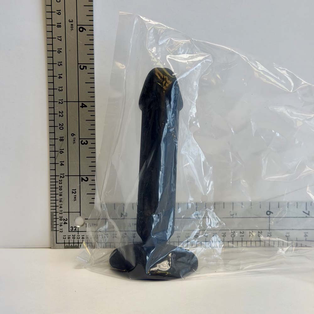 5" Onyx Classic Silicone Dildo | Vault Sample