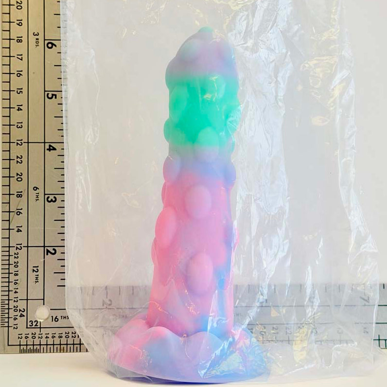 Reef Bubbles, 6.2 inch fantasy silicone Vault sample