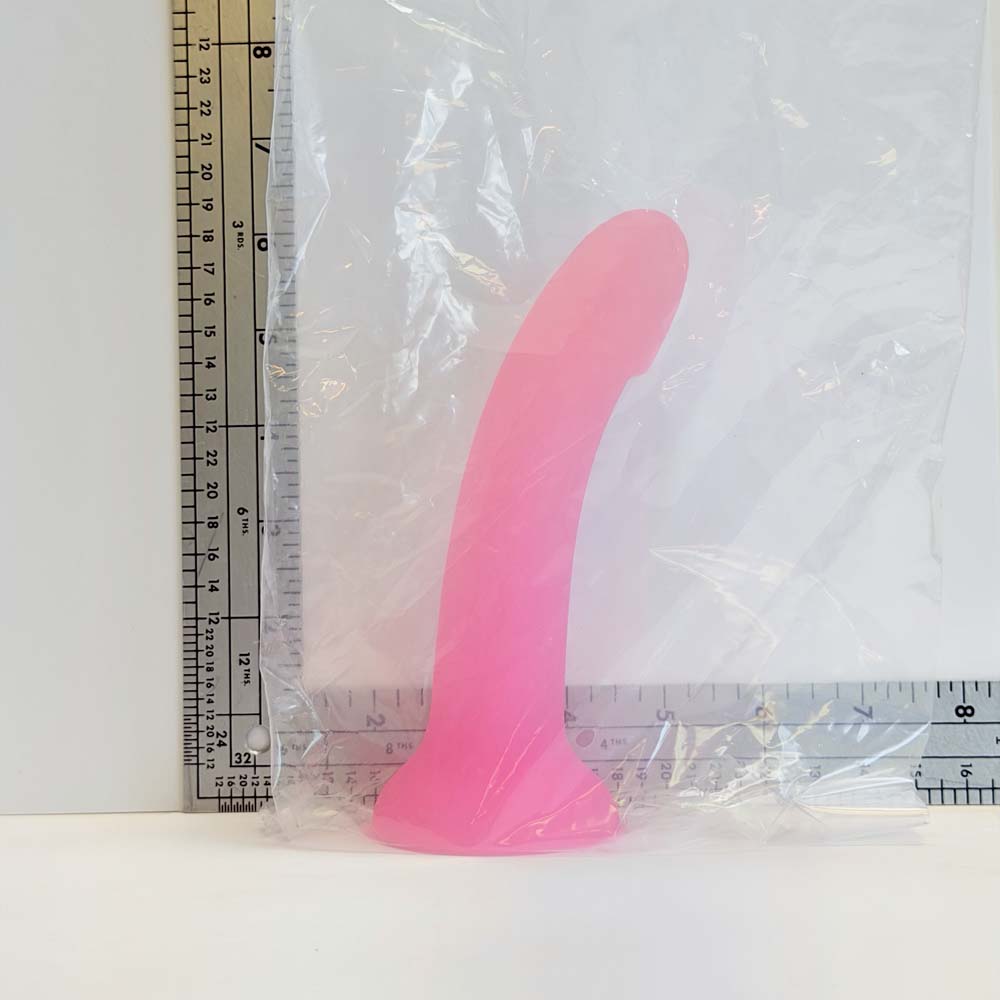 6.5" Rose Jelly Silicone Dildo | Vault Sample