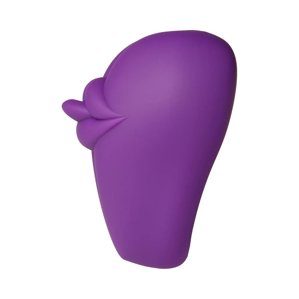 Bananapants Purple silicone lips and tongue soft dildo  grinder cushion
