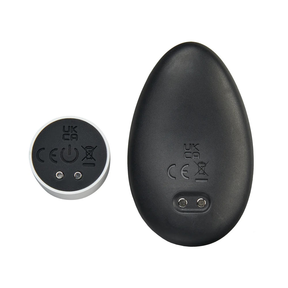 Kissi + Puck - Silicone Lips & Tongue Vibrating Remote Control Dildo Cushion Grinder - Hot Pink