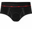 Limited Brief+ - 2" O-Ring - Black & Red - PLUS SIZE