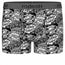 RodeoH Classic Top Loading Packing Boxer in black and white comic-style Bang print, front view