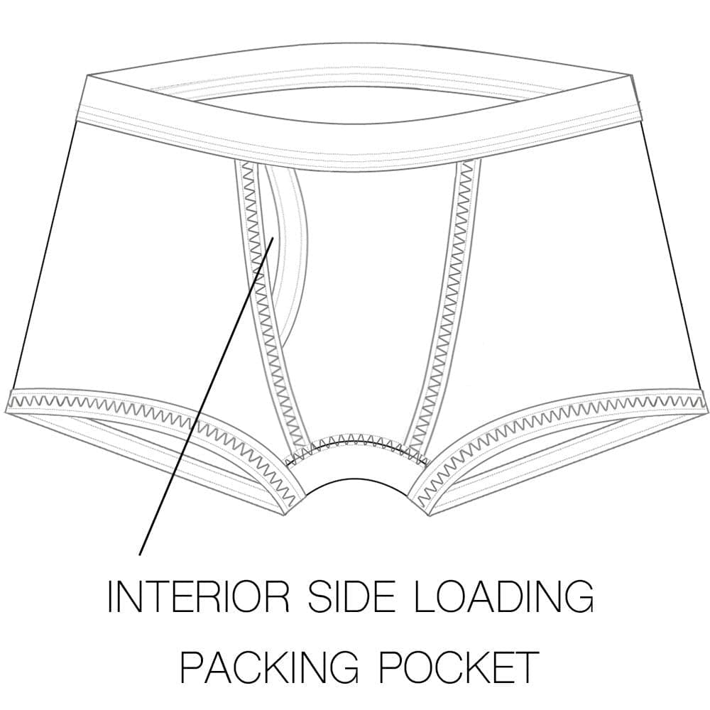 Shift Short Packer Underwear - Light Marle Gray