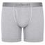 Rodeoh 6" Top loading packer boxer underwear with interior secure packer pocket in light gray, from the front