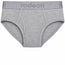 RodeoH Top Loading Brief Packer Underwear in Light Gray Marle, front view