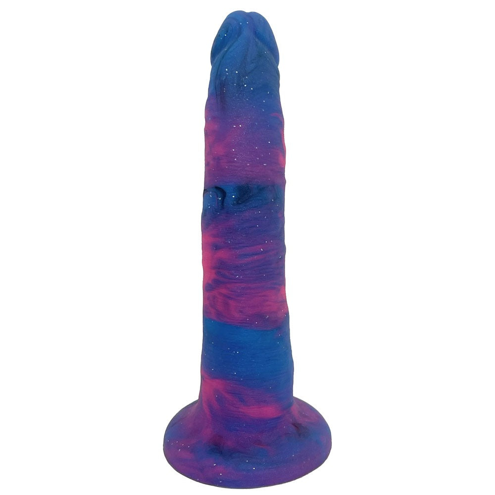 7" Wisp Slim Silicone Dildo - Celestial