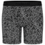 RodeoH Shift 9 inch Boxer in black and white Geometric print, front view