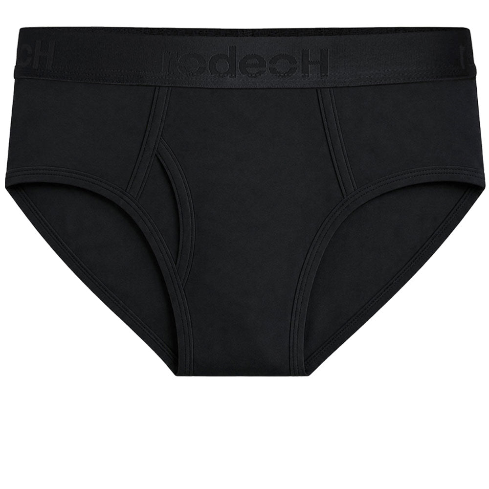 rodeoh top black brief underwear from the front