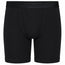 RodeoH Shift 9 inch inseam boxer underwear with side loading interior pocket in black, form the front