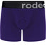 rodeoh classic boxer harness purple black logo band