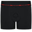 Black boxer haress by RodeoH with red logo waistband