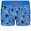 RodeoH Classic Top Loading Packing Boxer in Bony Bunch skull print, front view