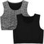 Compression Chest Flattening Top 2 Pack - Bikes and Black