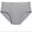 rodeoh light gray brief underwear with interior pocket from the front